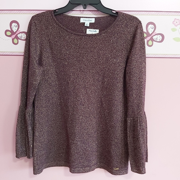 Calvin Klein Tops - NWT-CALVIN KLEIN Shinning Top S: S
